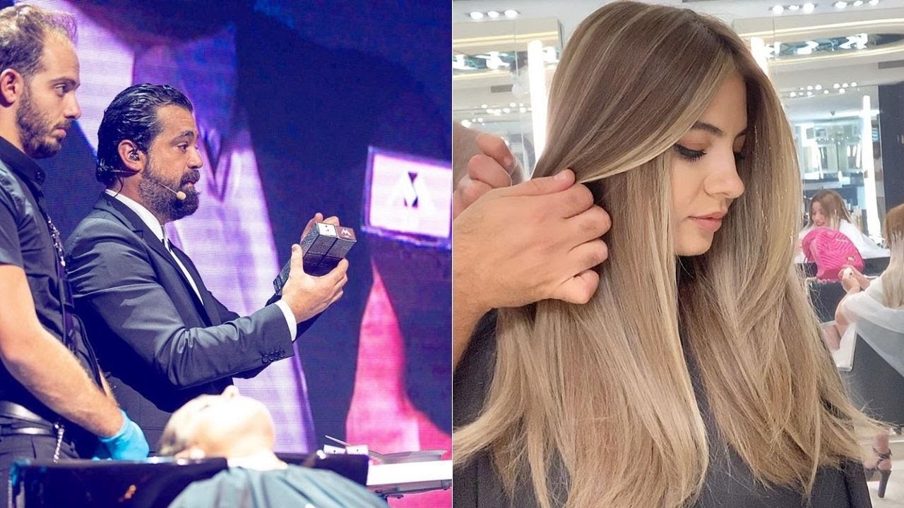 Mounir Salon Technique for Hair Coloring and Balayage | Mounir Hair Transformation Videos 2020