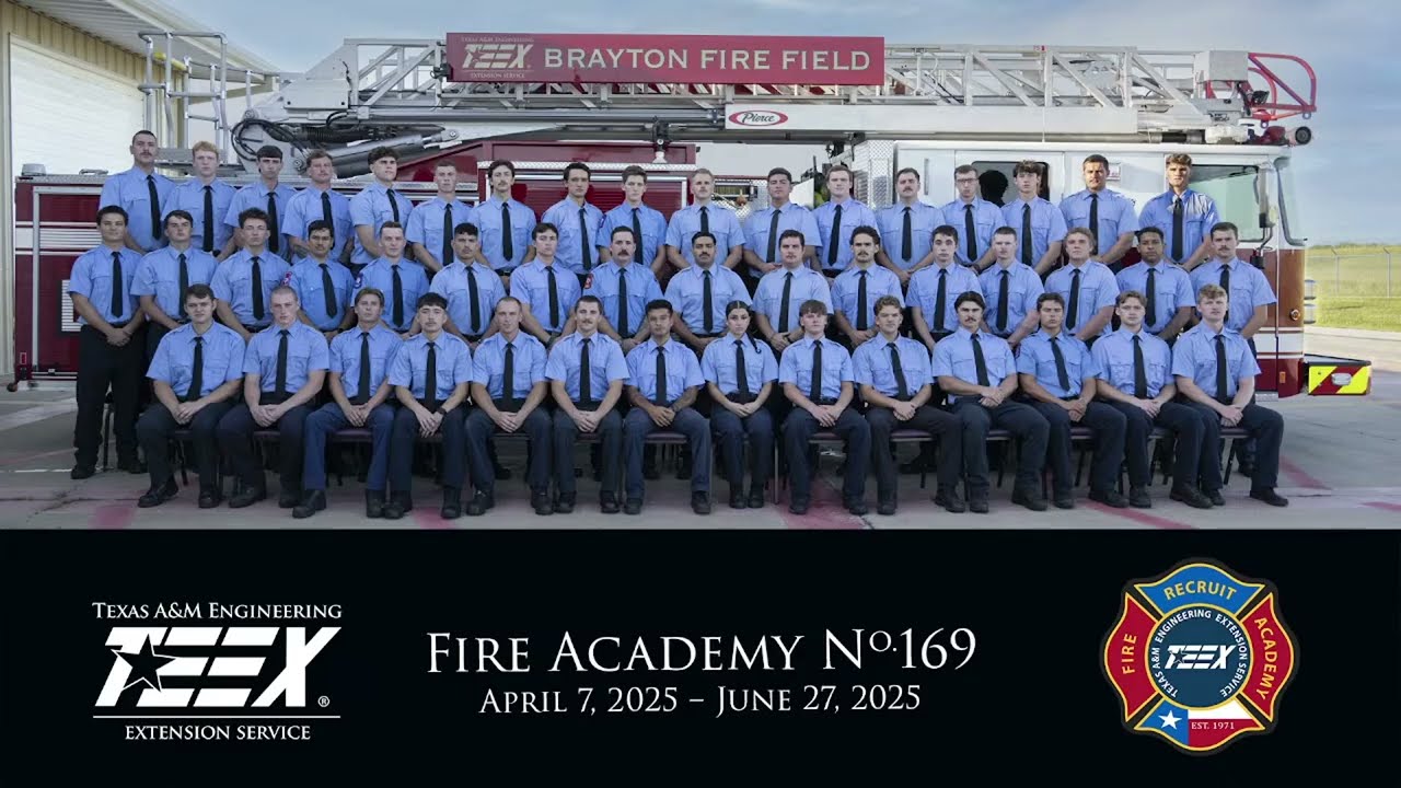 Fire Academy Class No. 169 Graduation