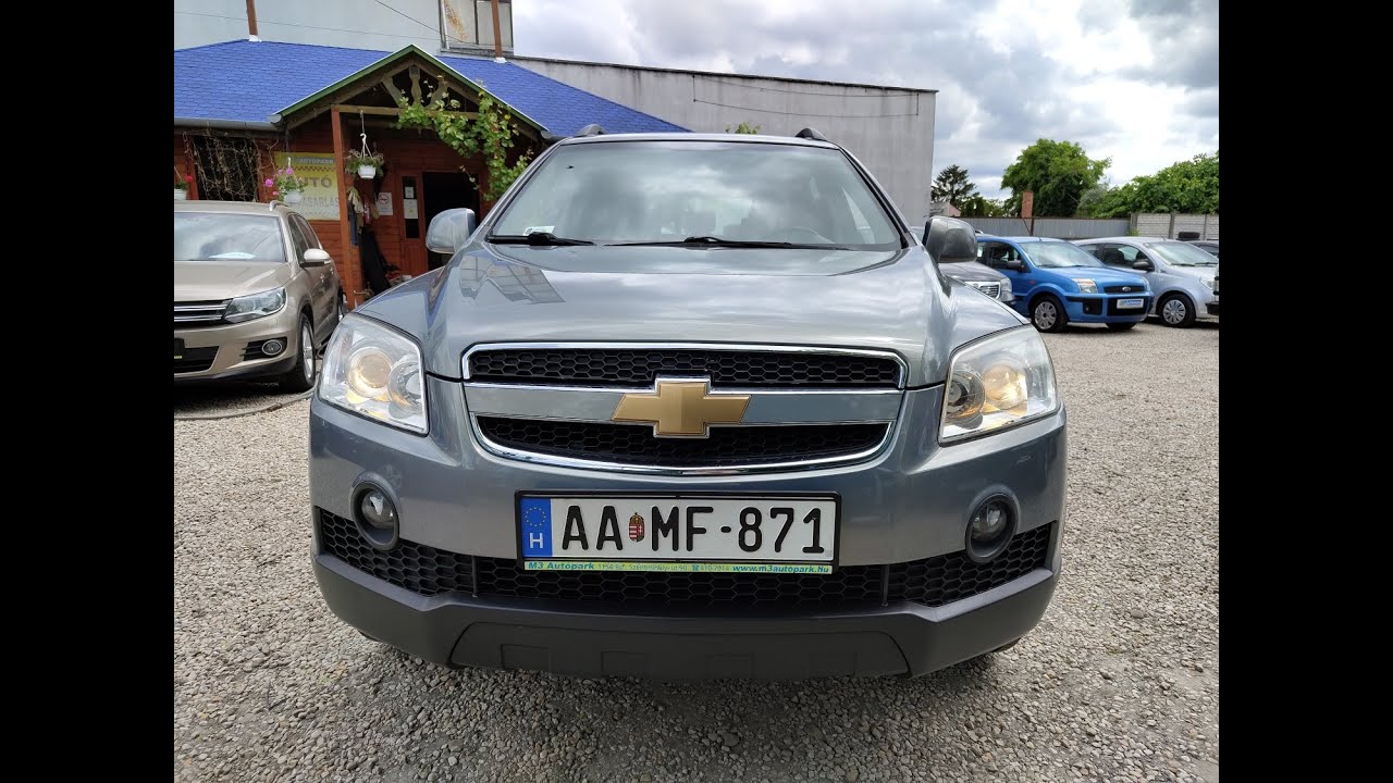 Chevrolet Captiva 2.4i 7 Személyes Teszt - Bemutató