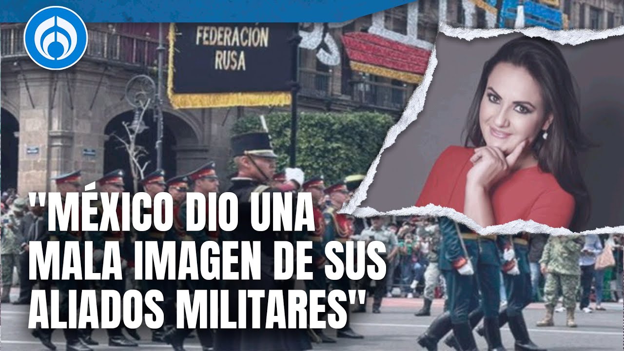 Los países que participaron en el desfile es la manera en que AMLO ve al mundo: Brenda Estefan