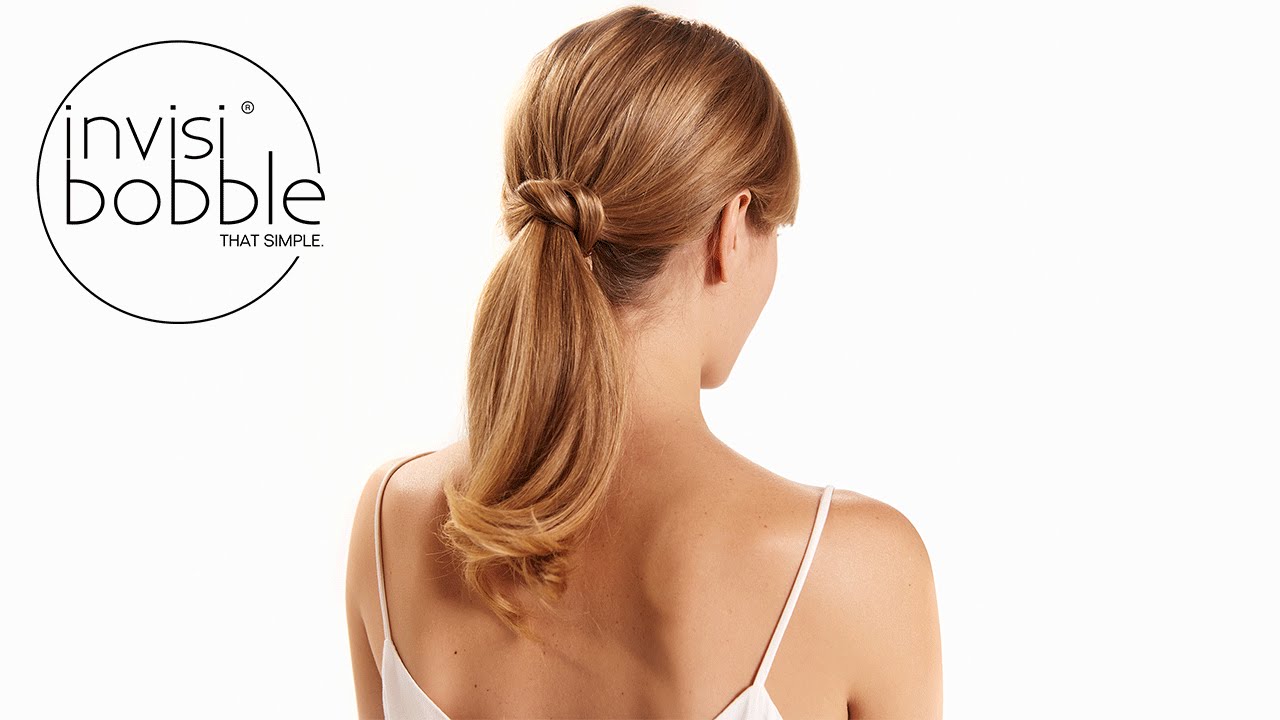 (k)not just a ponytail - medium invisibobble hair tutorial by Denise Bredtmann