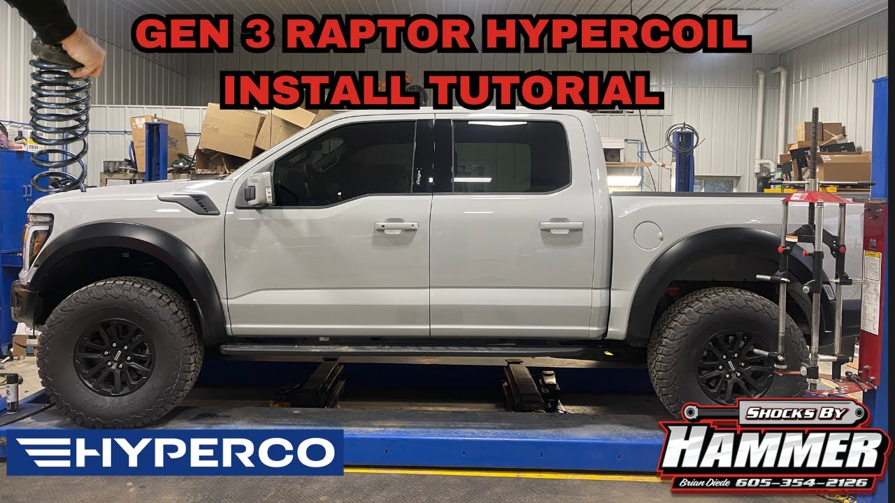 Ford Raptor Shock and Hypercoil Spring Install Gen 3