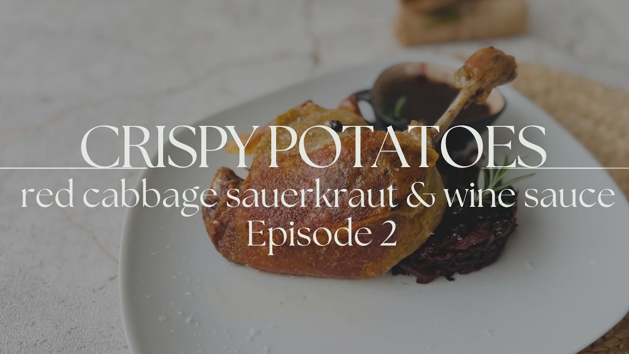 Red Cabbage, Wine Sauce & Crispy Potatoes 🥔 (Ep.2)