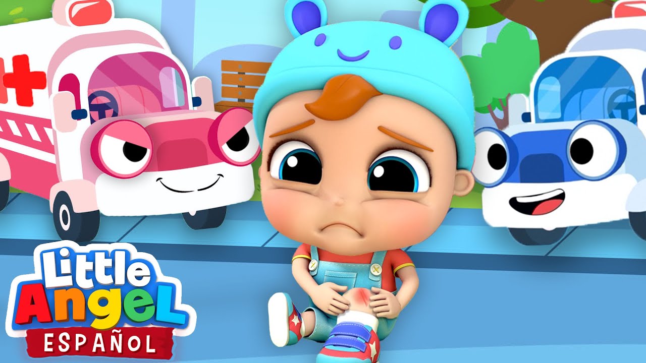 ¡Bebé Juan Necesita Ayuda! Ambulancias al rescate 🚑 | Canciones Infantiles | Little Angel Español