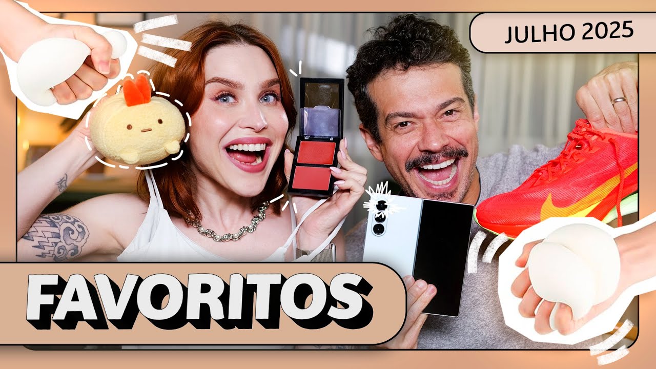Favoritos de Julho: Anti-estresse, Make, Celular, Corrida e Conforto | Lu Ferreira