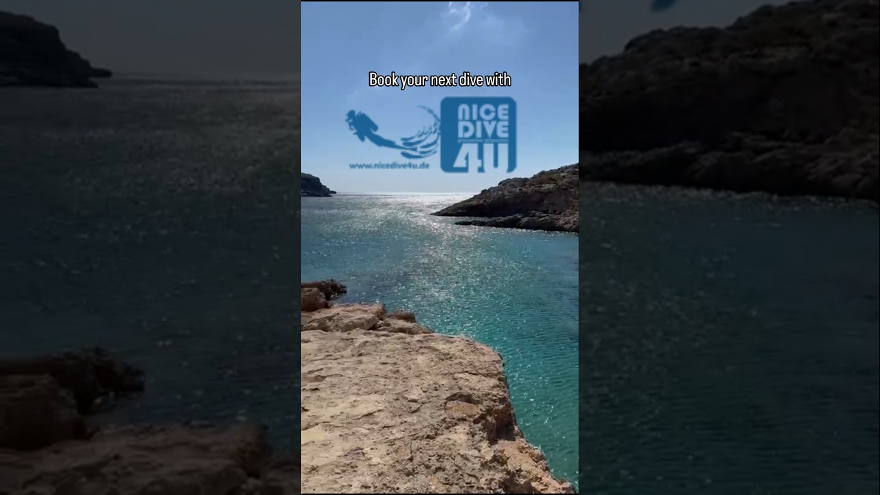 ✨ Magical dive site east of Crete www.nicedive4u.de 
