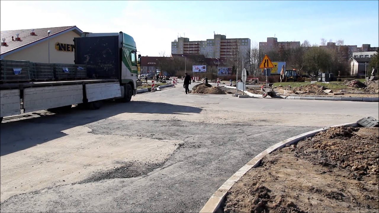 GRYF24.pl | 09.04. | Remont ul. Małcużyńskiego w Słupsku