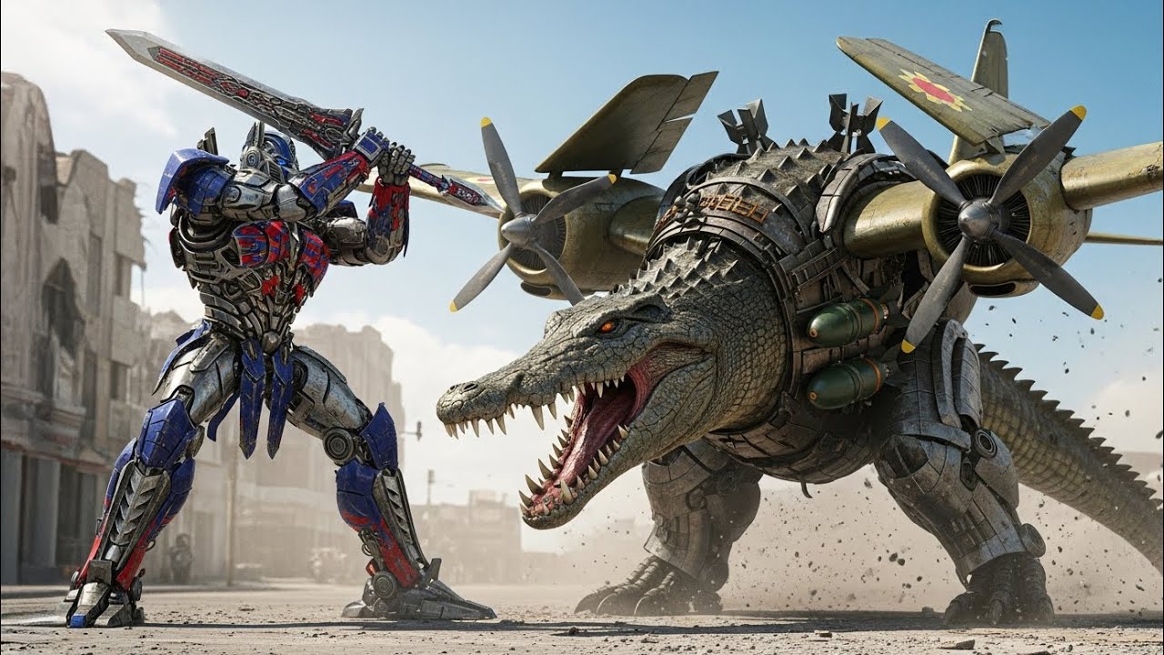 🔥 Optimus Prime vs Joker’s Monster – Bombardiro Crocodilo | Episode 7