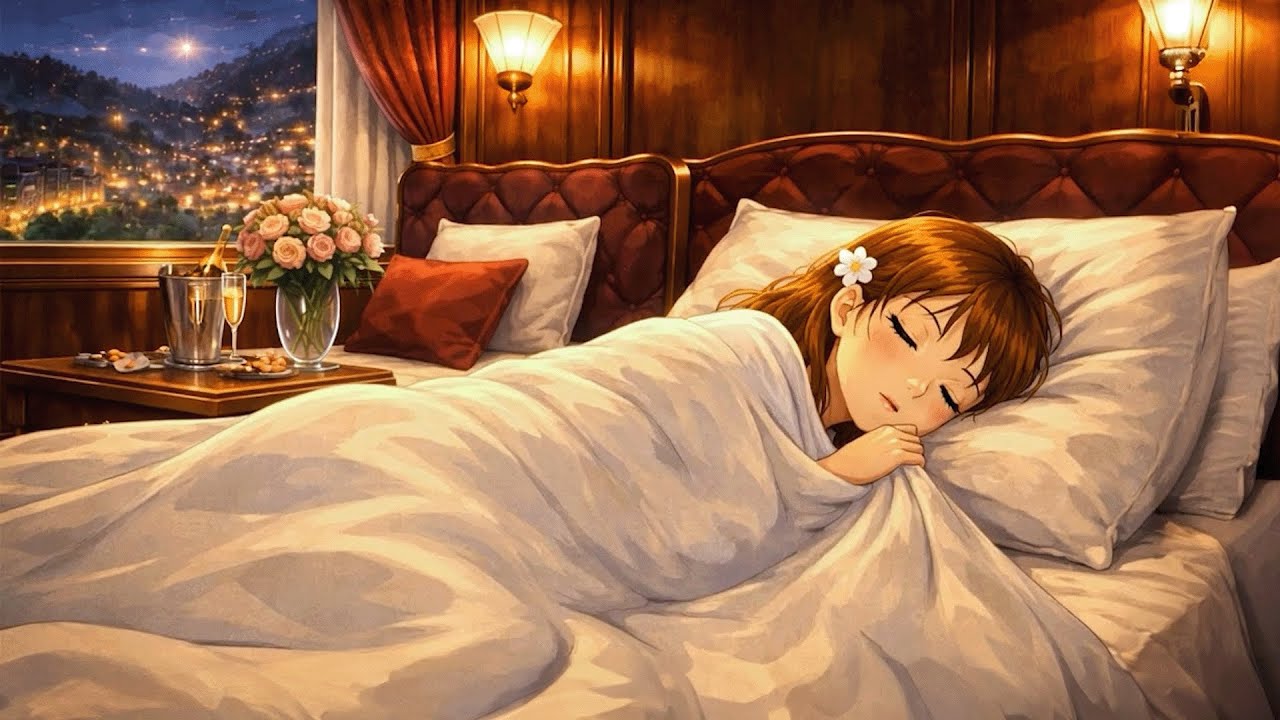 A Rainy Day in Train ASMR | Cozy Moments of Lady Bridgenton Sisi | Ghibli style Animation