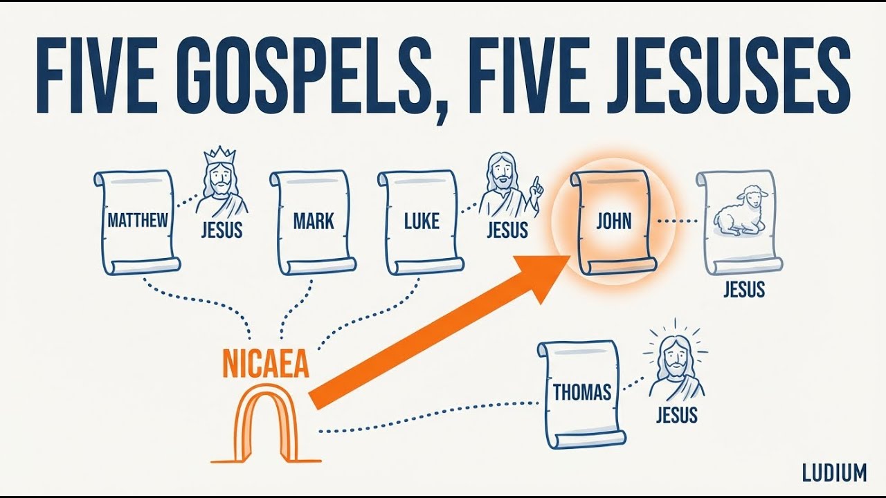 Five Gospels, Five Different Jesuses: How Nicaea Chose John's