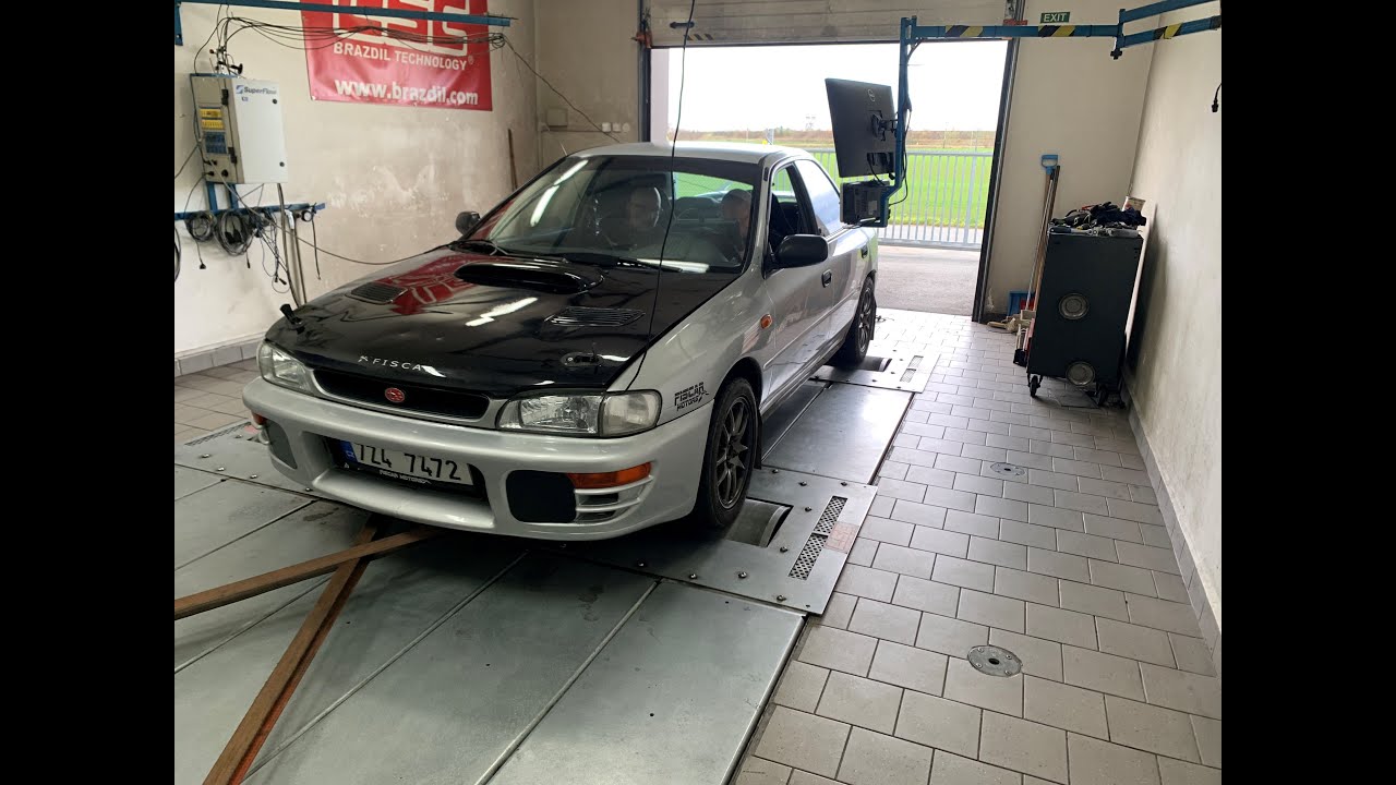 Subaru Impreza GC8 (GT)-Dyno with Haltech PS1000