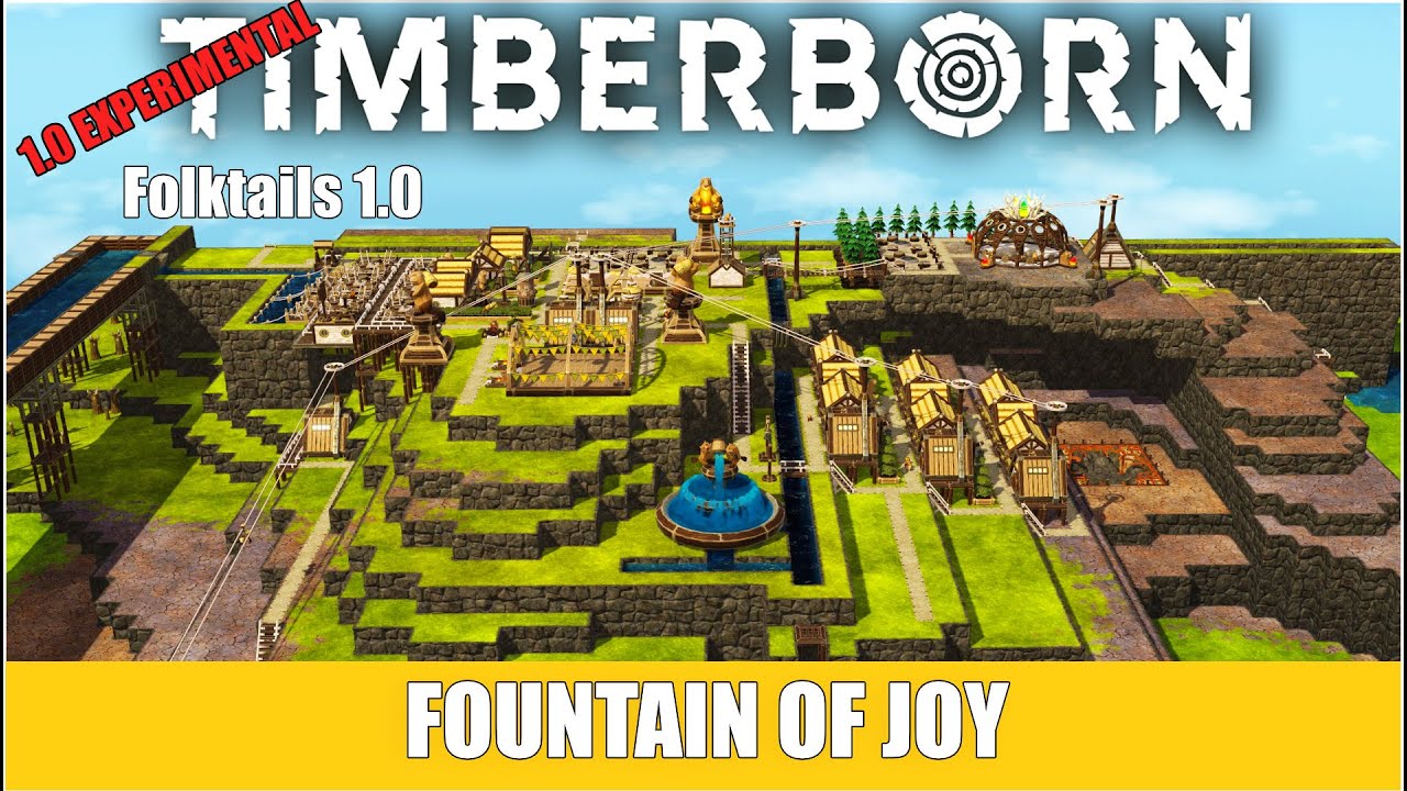 Timberborn 1.0 Experimental – У нас есть озеро, да. Но как насчет другого озера?! | EP18