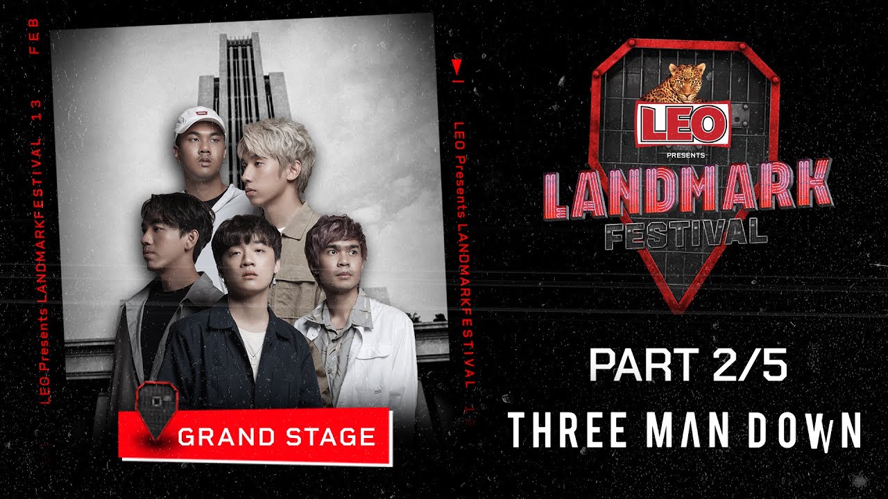 LEO Presents Landmark Festival - Part2/5 l THREE MAN DOWN @Grand Stage