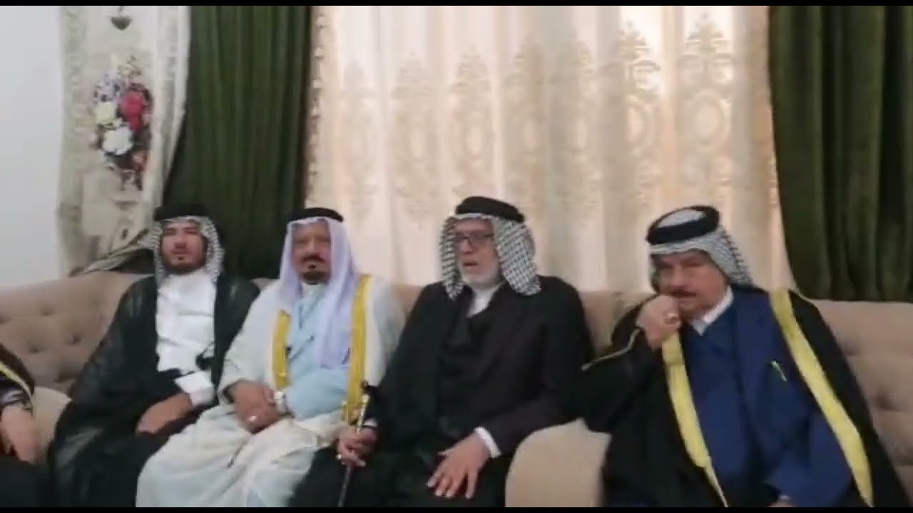 جانب من حضور عشيرة الساده البطاط الى ايران الأهواز فاتحة السيد طه السيد عرب البطاط 2022م ١٤٤٤