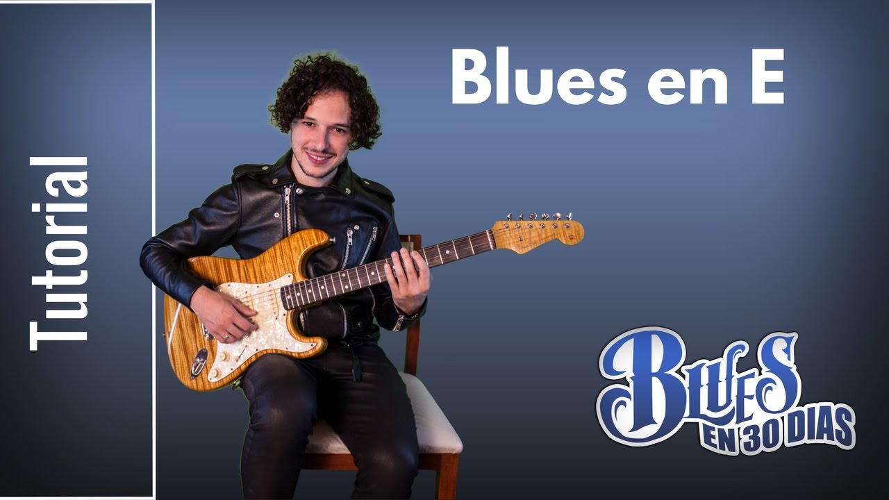 Como Tocar Blues en Guitarra - Blues en Mi (E) - Tutorial