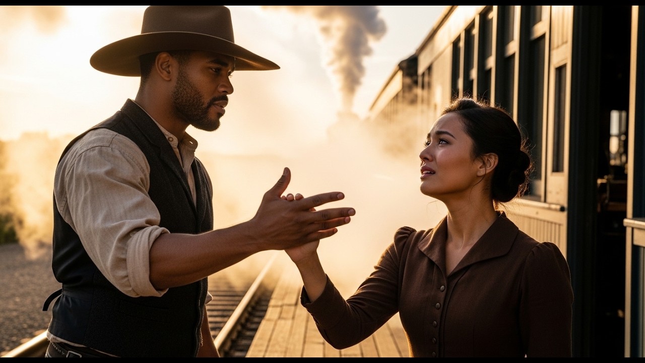 The Cowboy Found His First Love On A Train Platform, And Took Her Hand Before She Could Leave Again