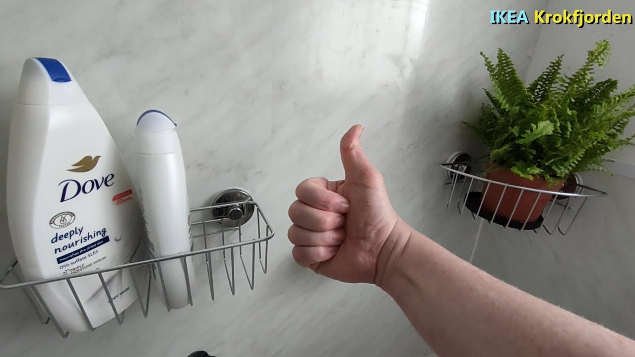 IKEA KROKFJORDEN suction holders : a look at