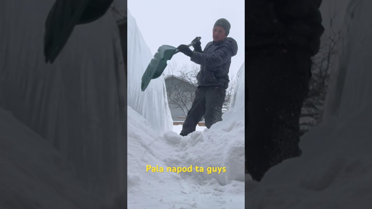 Last Winter storm #pinoycanadavlog #pinoysacanada #snow #winter#snowday