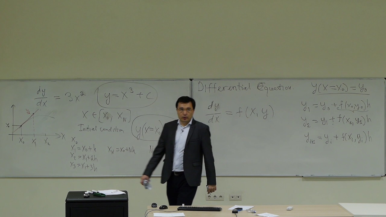 Computational Physics Lecture 23, Runge-Kutta Methods