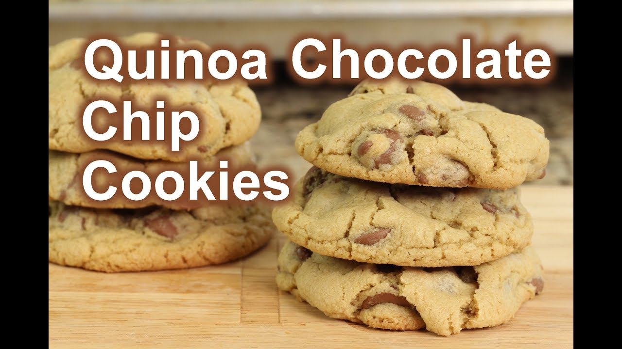 Gluten Free Quinoa Chocolate Chip Cookies | Soft & Chewy | Rockin Robin Cooks