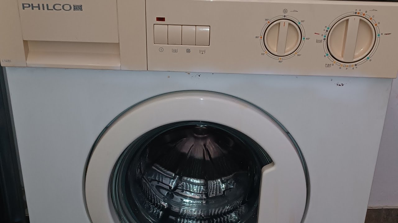 Philco L54RX - Stained towels test! Program Q Cottons 70C°