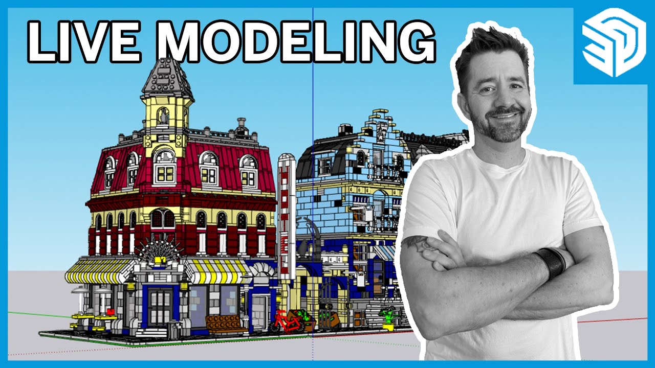 3D Modeling LEGO Live with Aaron!