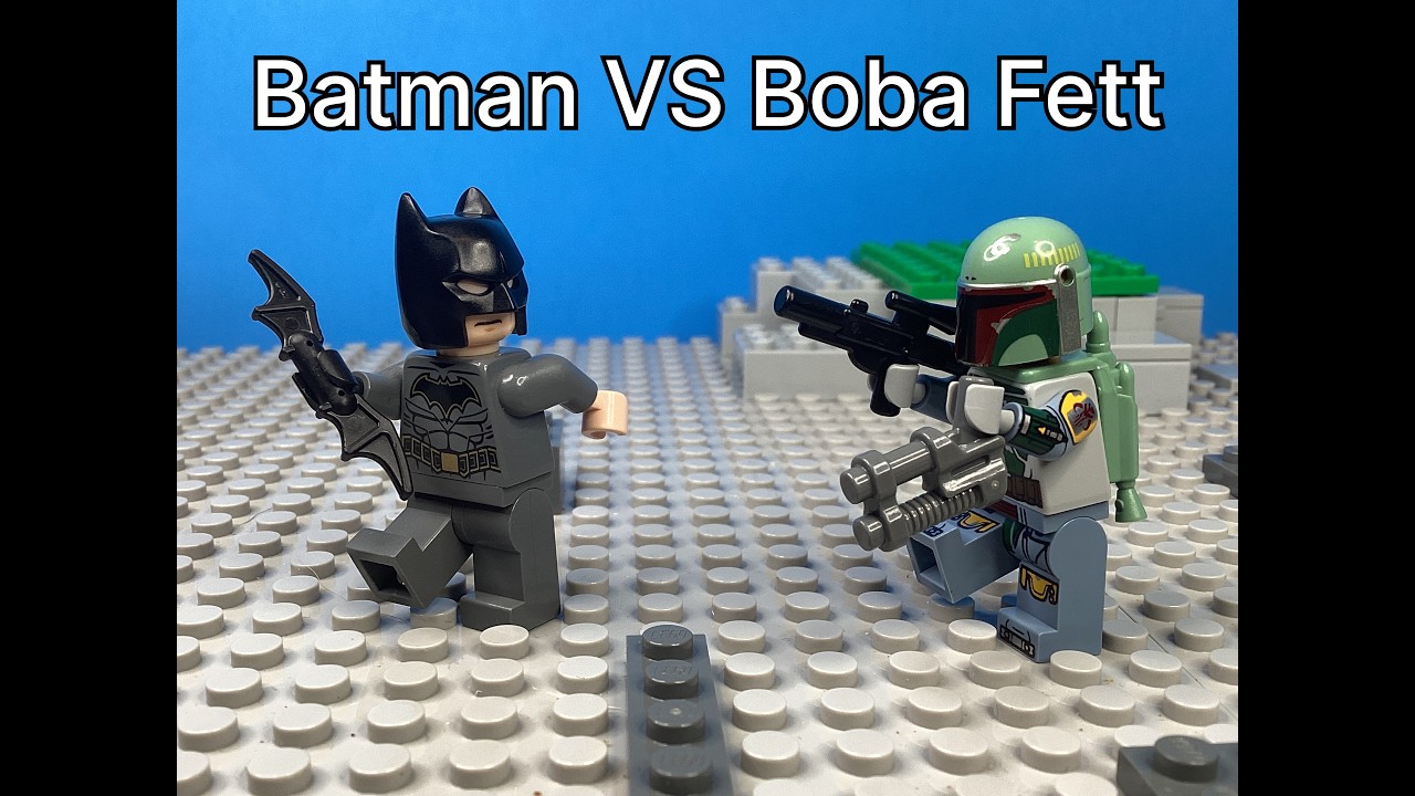 Batman VS Boba Fett Lego Stop Motion | Part 1