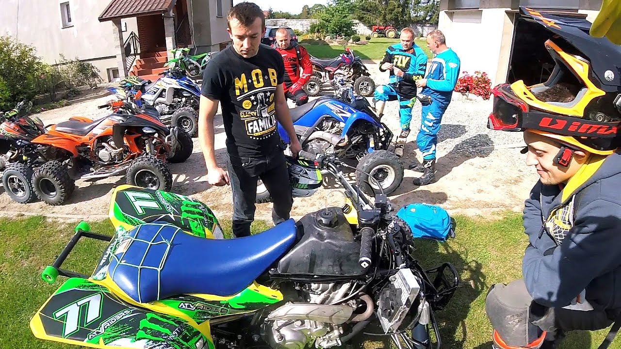 JEDYNY 👌 SWAP Suzuki LTZ - Yamaha Raptor 700 