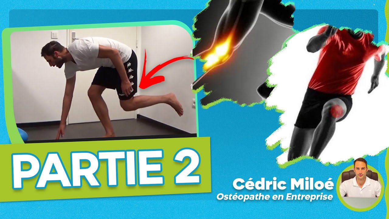 Douleur de genou   Le syndrome de l’essuie glace   Explications et exercices P2