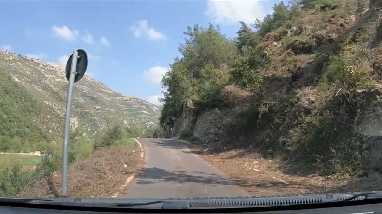 نهر البارد- عيون السمك قضاء المنية الضنية   Driving #northlebanon #spring2023 part 3  #landescape #