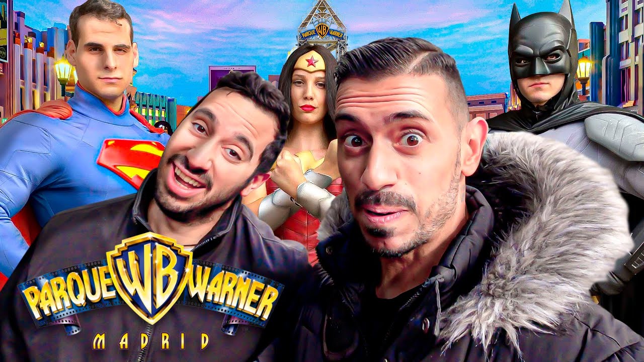PARQUE WARNER MADRID 2024 | Vlog Febrero