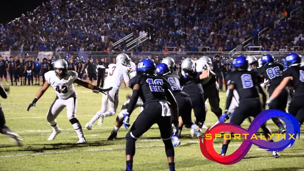 Chandler vs Hamilton Football Highlights