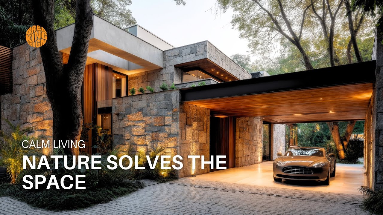 Inside a Minimalist Eco Courtyard House | Sustainable Luxury Meets Modern Design