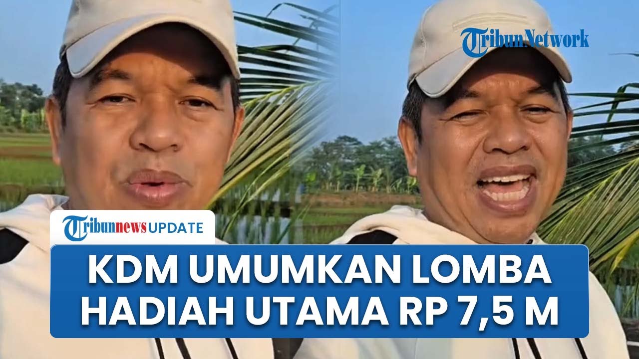 Dedi Mulyadi Siapkan Hadiah Utama Rp 7,5 Miliar, Luncurkan Lomba Desa Se-Jawa Barat, Warga Antusias