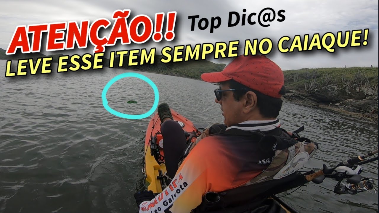 COMO ÂNCORAR SEU CAIAQUE NA CORRENTEZA. ESSE ITEM NÃO PODE FALTAR NO SEU CAIAQUE. Top Dic@s.