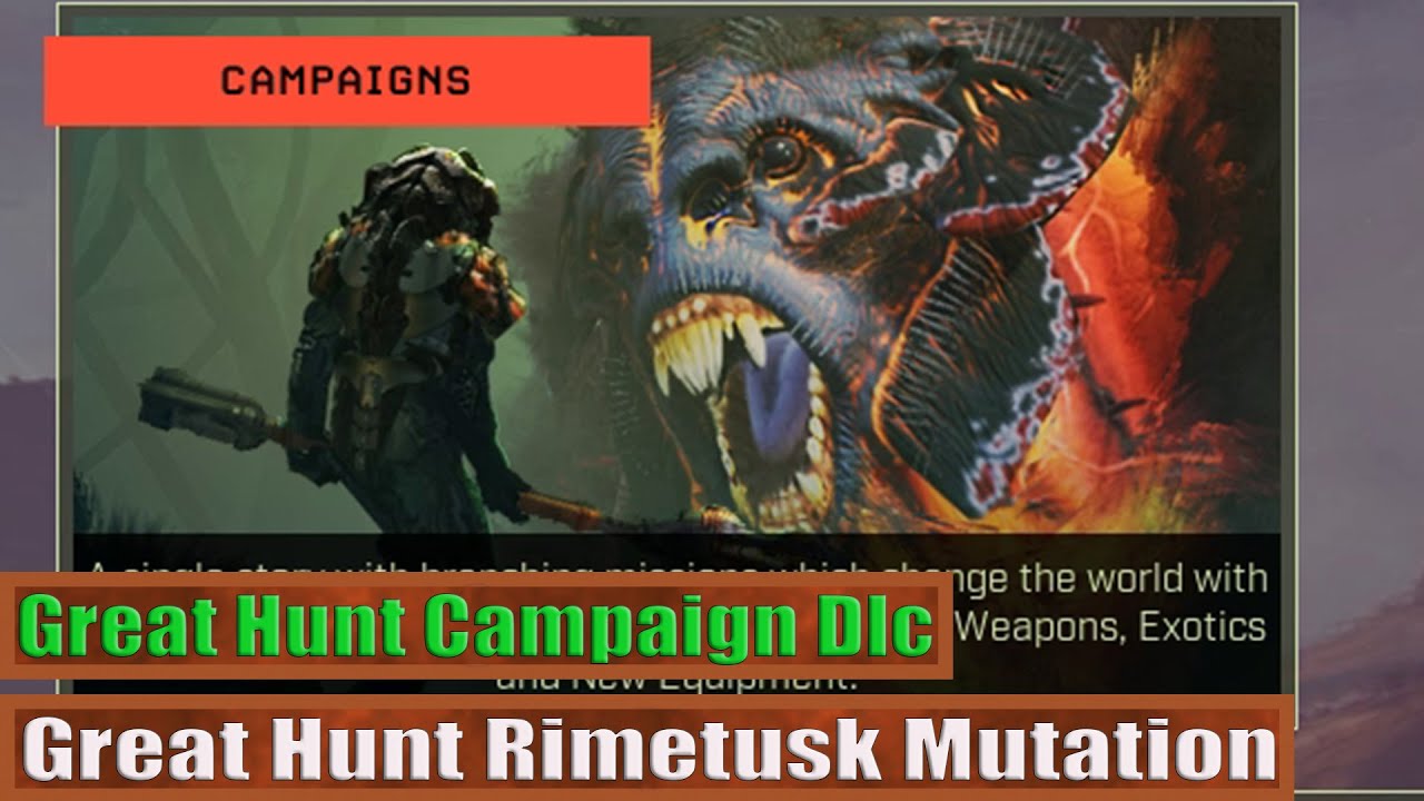 Icarus: Great Hunt Rimetusk: Mutation: (Prometheus)