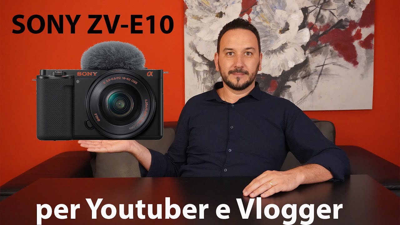 TI SERVE UNA VIDEOCAMERA 4K PER YOUTUBE E VLOG? Allora non perderti questa: SONY ZV-E10