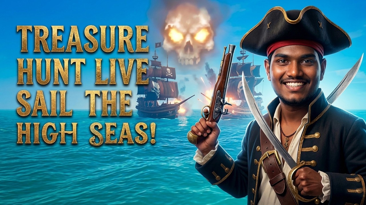 🔴 ME BANUNGA KING OF THE PIRATES! 😱 | Shores of GOLD #1 #trending #seaofthieves