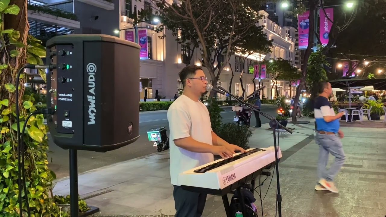 Take Me Home, Country Roads - John Denver (busking cover)