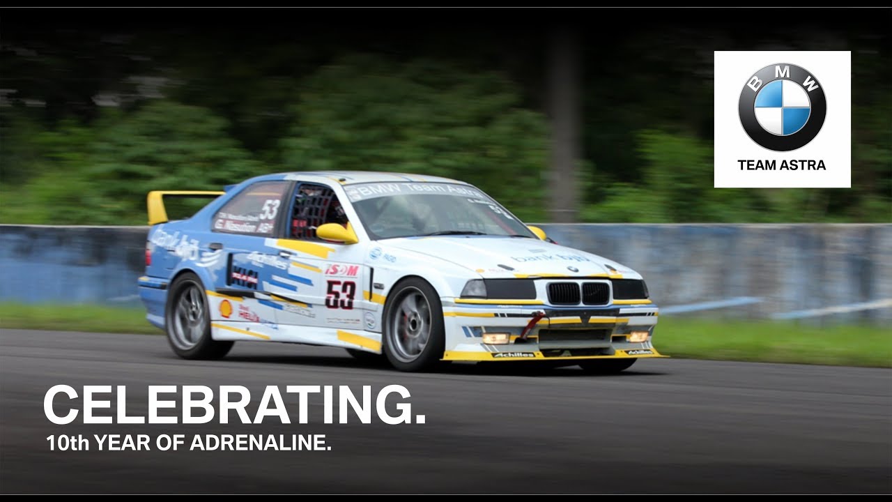 Celebrating 10th Year of Adrenaline - BMW Team Astra.
