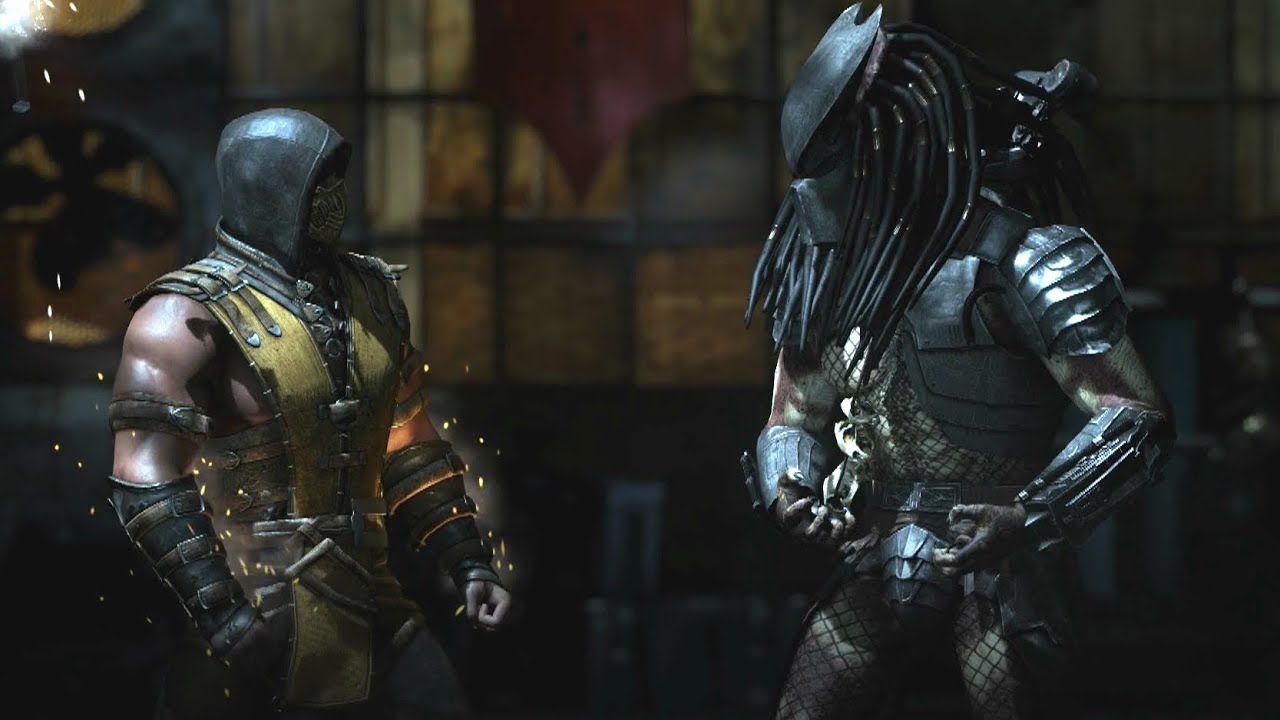 Sub Zero and Scorpion Vs Predator ! (Very Hard)  Mortal Combat X