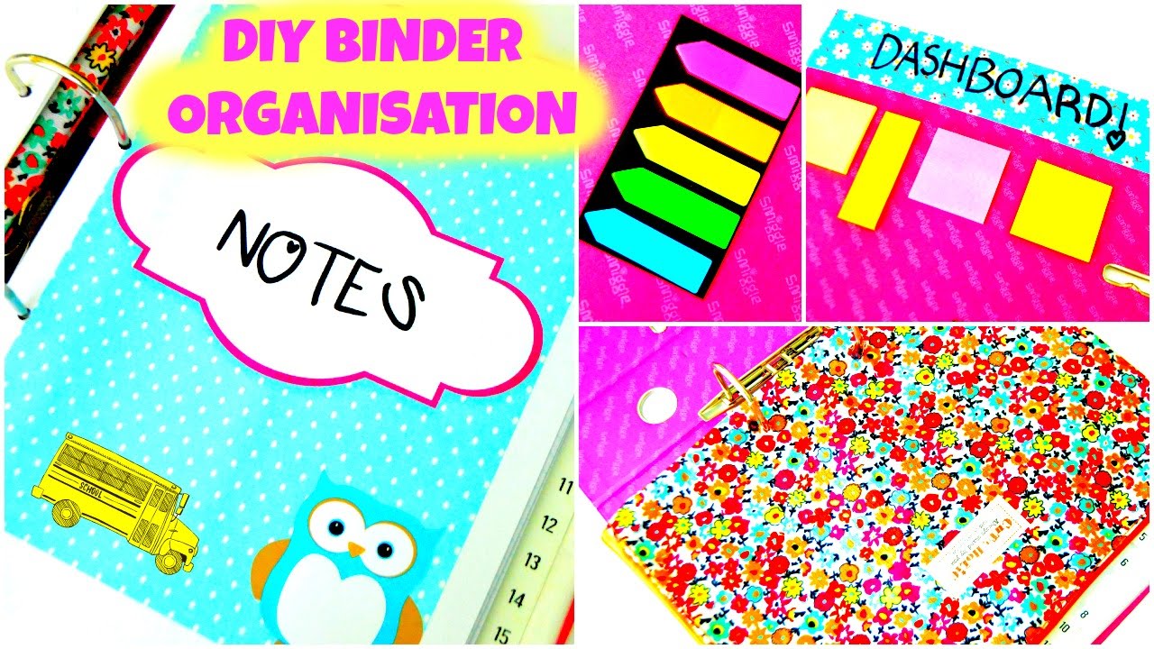 DIY: Organization Binder | How To Organize Your Binder & DIY TIPS! | BACK TO SCHOOL 2016