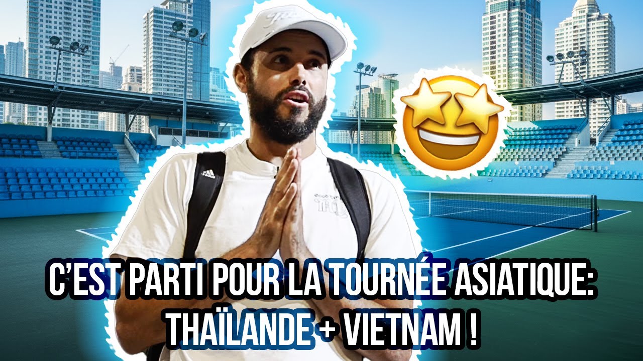 ÉPISODE 1: C'est parti pour la tournée Asiatique : Thaïlande + Vietnam 🤩
