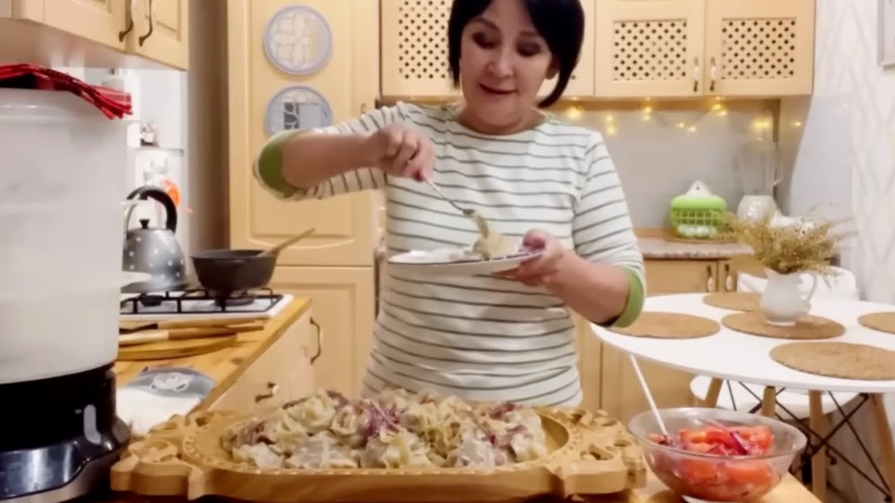  МАНТЫ - очень ВКУСНОЕ приготовление| Манты по казахский мант#home #мантырецепт 