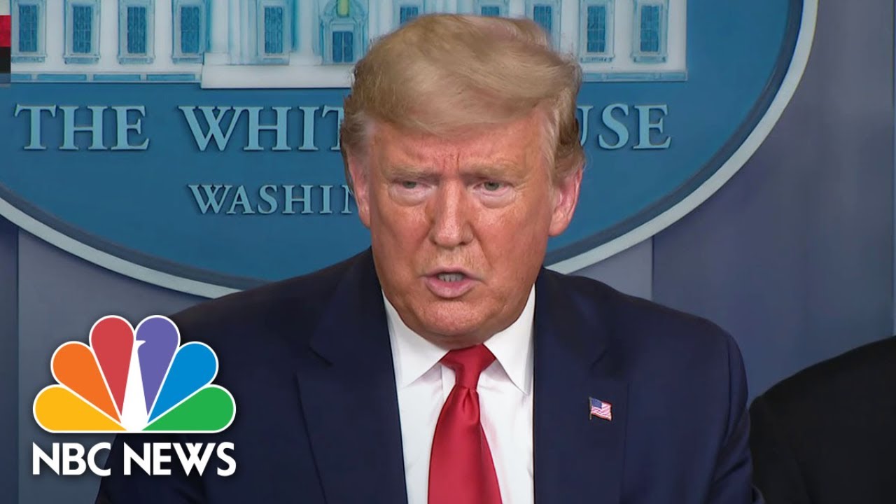 Trump and Coronavirus Task Force Hold White House Briefing