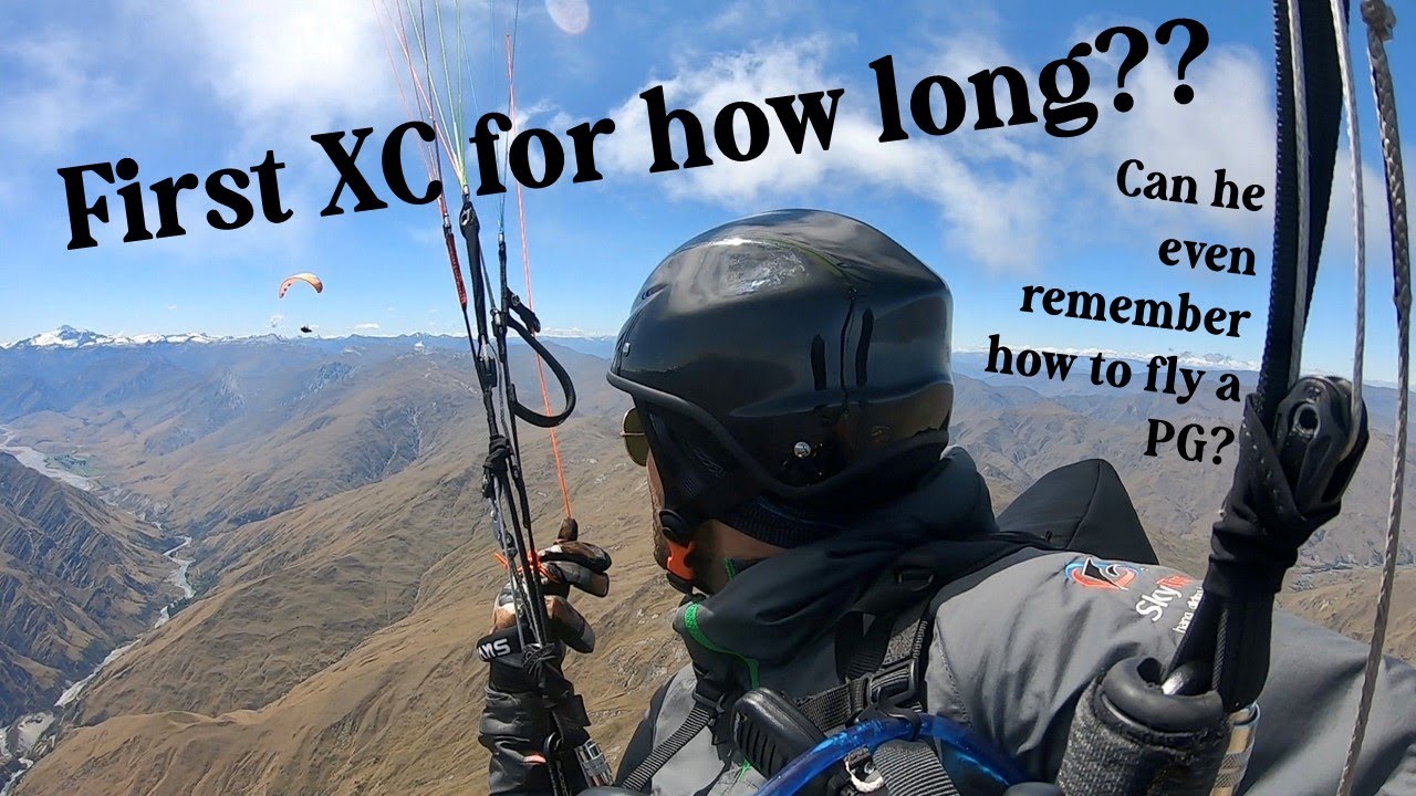 My first Paragliding xc for how long?