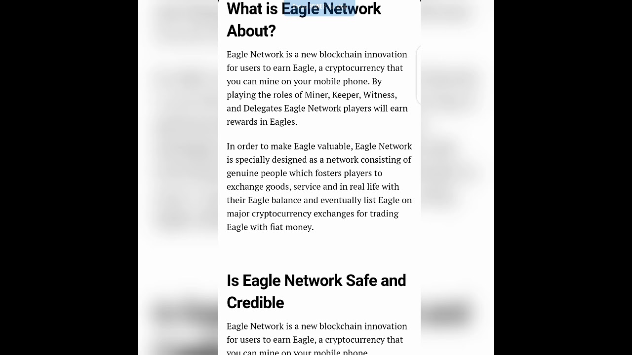 Latest update on eagle's network review- scam or legit