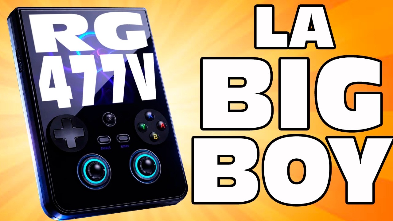 Anbernic RG477V: ¡Potencia BRUTAL en formato vertical!
