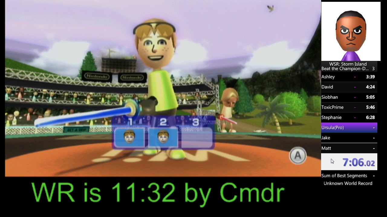 WSR Storm Island-Swordplay Duel BtC in 11:06