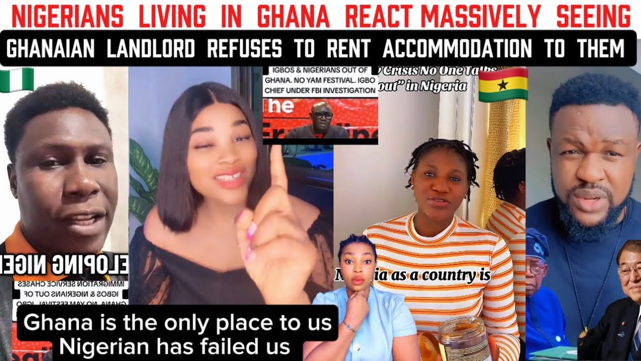 Nigerians Living in Ghana React Massively Seeing Ghanaian landlord Refuse To Rent Accommodation To 